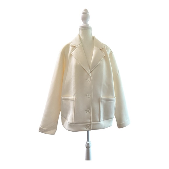 Wynne Layers Cream Blazer Jacket – Women’s 1X – NWT - Picture 1 of 6
